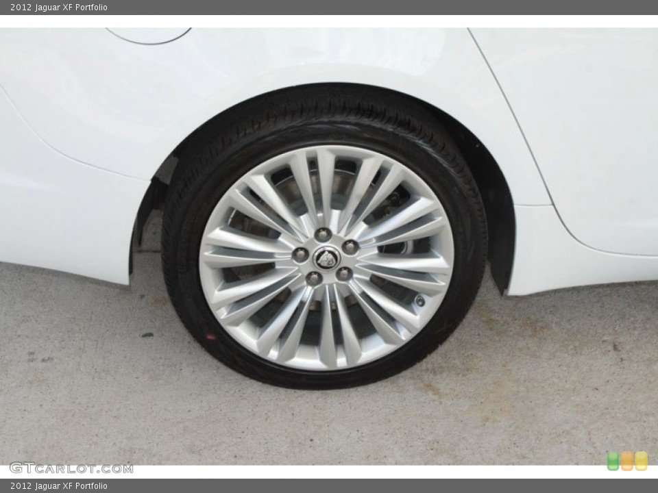 2012 Jaguar XF Portfolio Wheel and Tire Photo #56059286