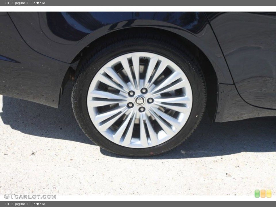 2012 Jaguar XF Portfolio Wheel and Tire Photo #56060006