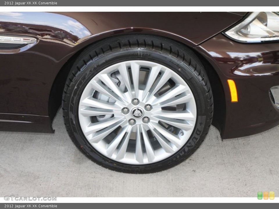 2012 Jaguar XK XK Convertible Wheel and Tire Photo #56060936