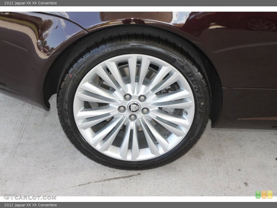 2012 Jaguar XK XK Convertible Wheel and Tire Photo #56060945