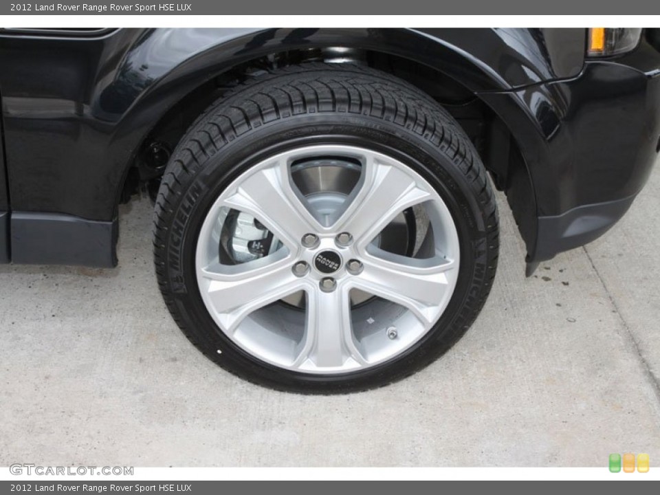 2012 Land Rover Range Rover Sport HSE LUX Wheel and Tire Photo #56061662