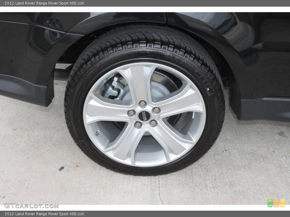 2012 Land Rover Range Rover Sport HSE LUX Wheel and Tire Photo #56061671