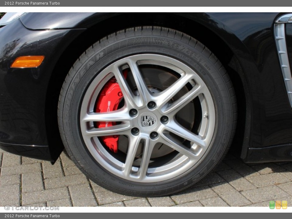 2012 Porsche Panamera Turbo Wheel and Tire Photo #56061914