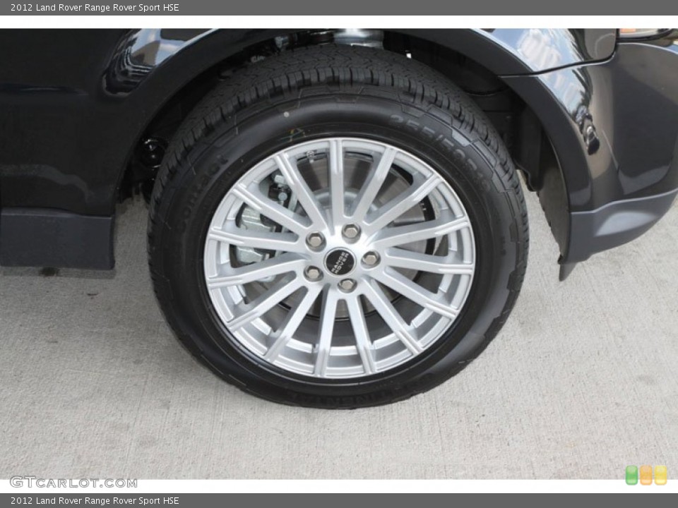 2012 Land Rover Range Rover Sport HSE Wheel and Tire Photo #56061917