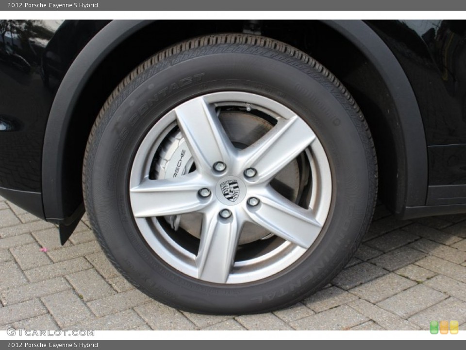 2012 Porsche Cayenne S Hybrid Wheel and Tire Photo #56062823