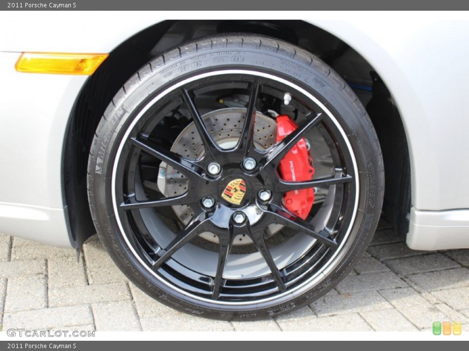 2011 Porsche Cayman S Wheel and Tire Photo #56063354