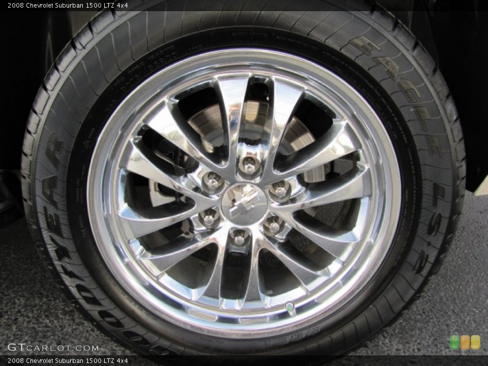 2008 Chevrolet Suburban Custom Wheel and Tire Photo #56065304