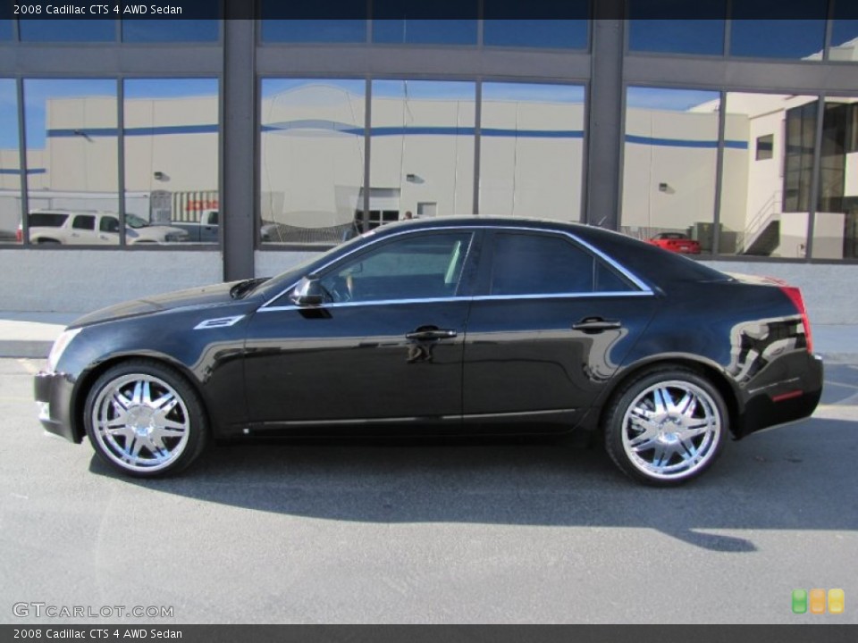 2008 Cadillac CTS Custom Wheel and Tire Photo #56065967