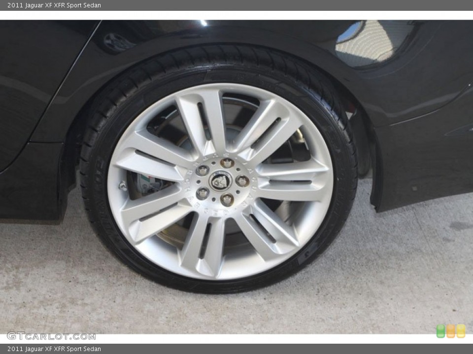 2011 Jaguar XF XFR Sport Sedan Wheel and Tire Photo #56066120
