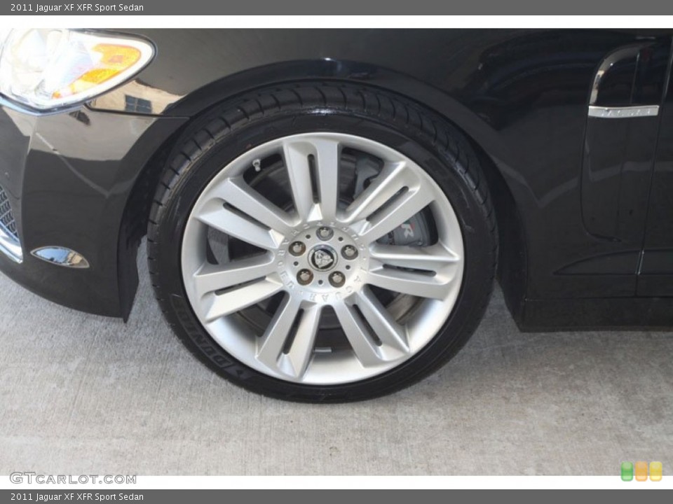 2011 Jaguar XF XFR Sport Sedan Wheel and Tire Photo #56066132