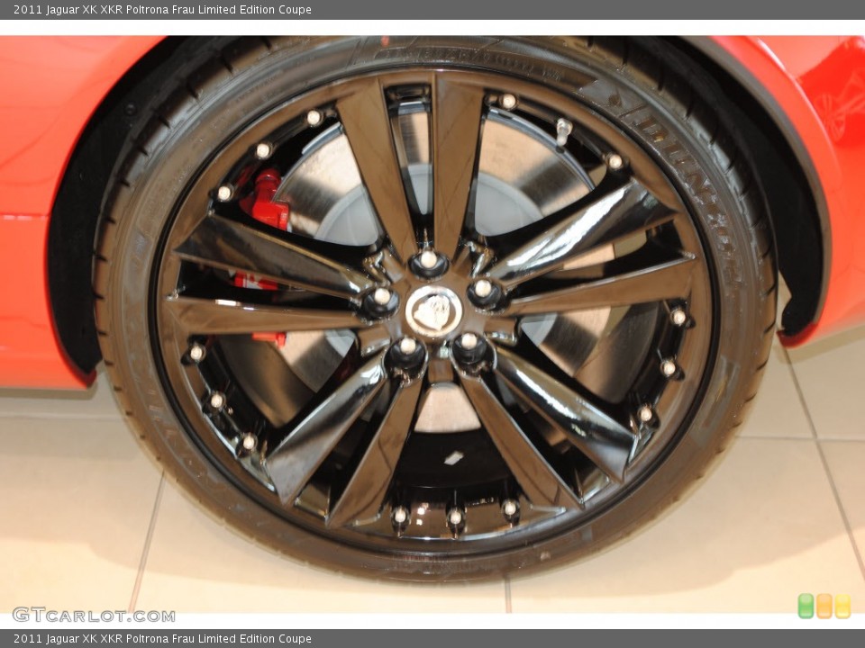 2011 Jaguar XK XKR Poltrona Frau Limited Edition Coupe Wheel and Tire Photo #56066636