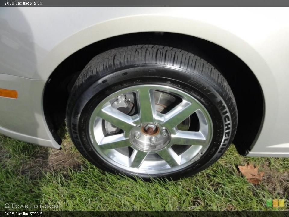 2008 Cadillac STS V6 Wheel and Tire Photo #56066888