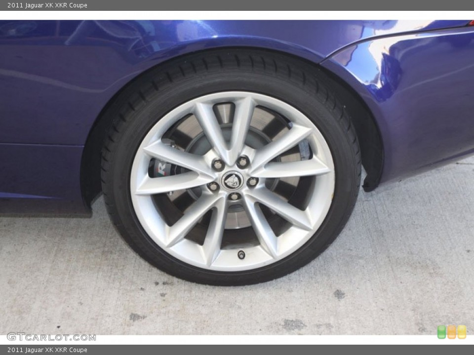 2011 Jaguar XK XKR Coupe Wheel and Tire Photo #56066894