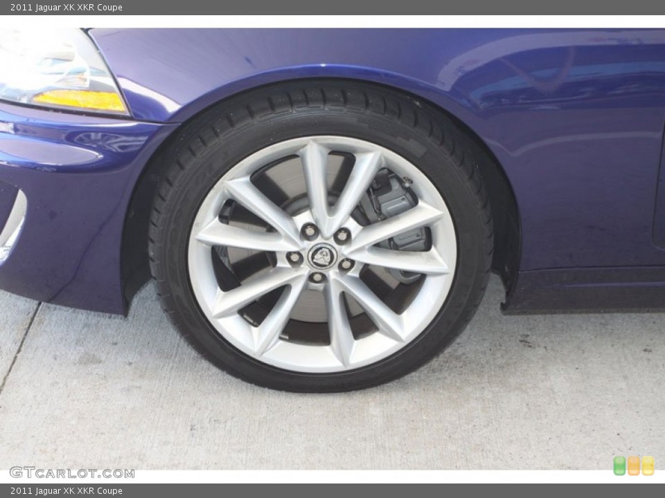2011 Jaguar XK XKR Coupe Wheel and Tire Photo #56066903