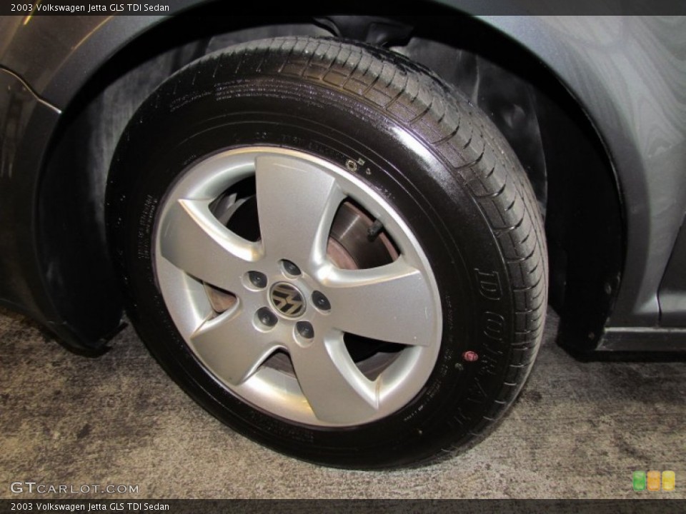 2003 Volkswagen Jetta GLS TDI Sedan Wheel and Tire Photo #56073710