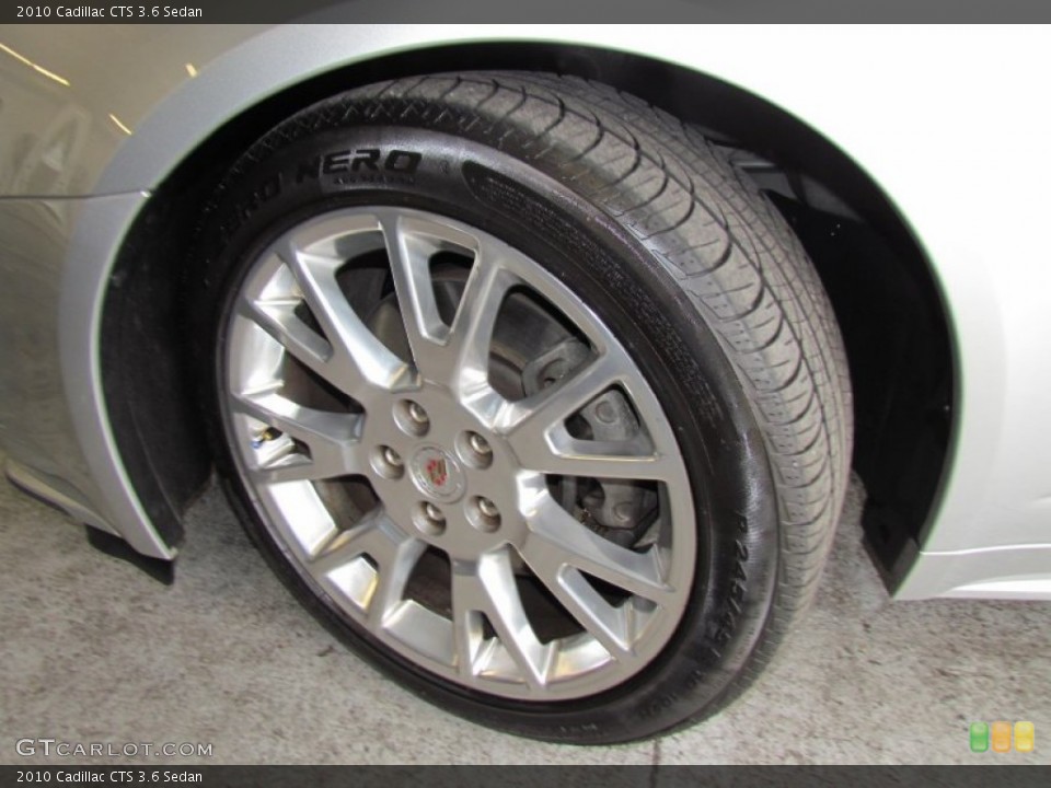 2010 Cadillac CTS 3.6 Sedan Wheel and Tire Photo #56074676