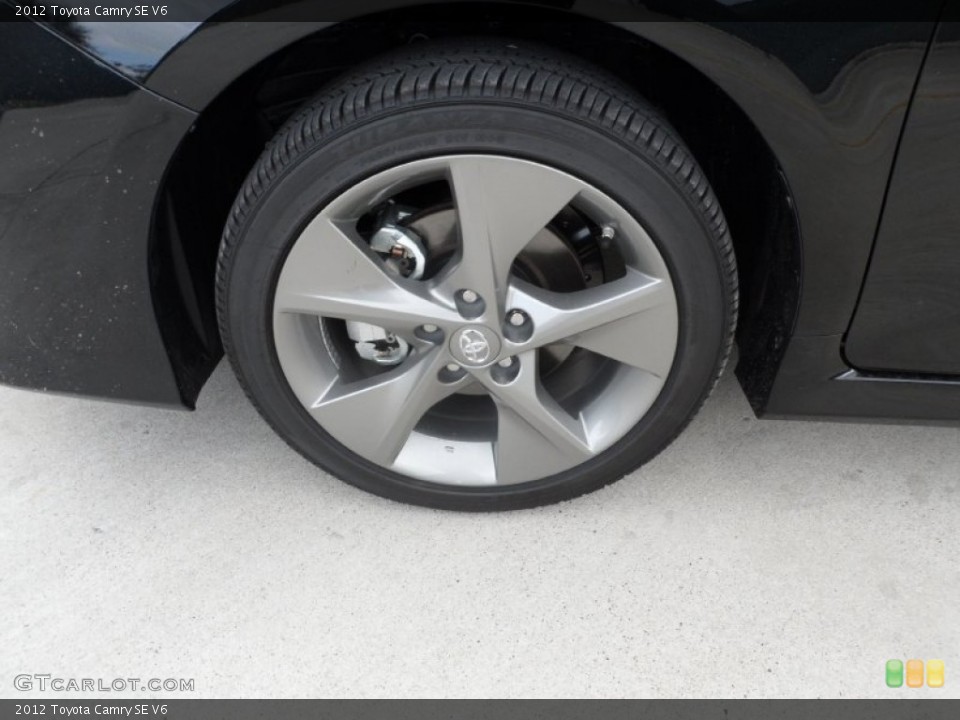 2012 Toyota Camry SE V6 Wheel and Tire Photo #56077898