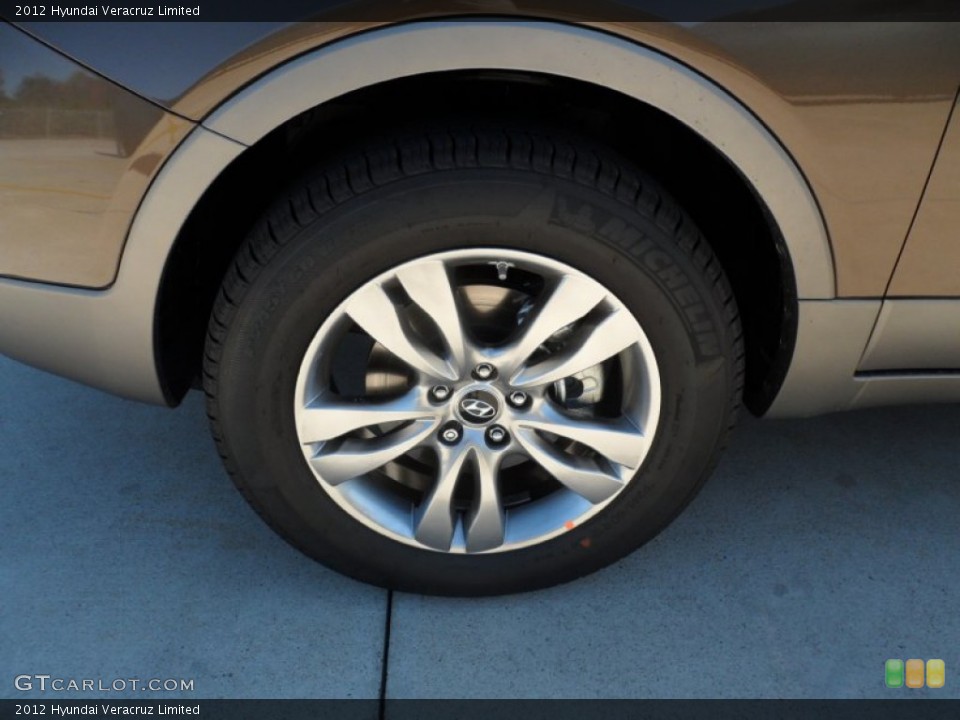 2012 Hyundai Veracruz Limited Wheel and Tire Photo #56079026