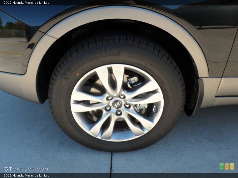 2012 Hyundai Veracruz Limited Wheel and Tire Photo #56079254