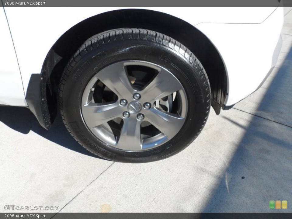 2008 Acura MDX Sport Wheel and Tire Photo #56089111