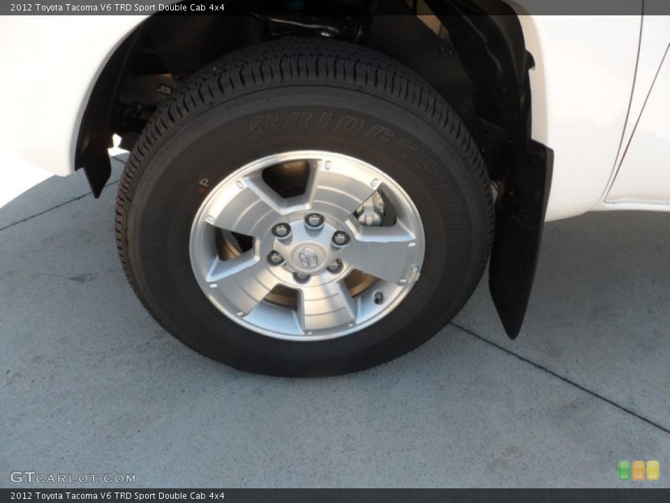 2012 Toyota Tacoma V6 TRD Sport Double Cab 4x4 Wheel and Tire Photo #56093711