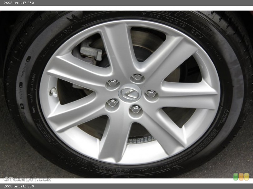 2008 Lexus ES 350 Wheel and Tire Photo #56094842