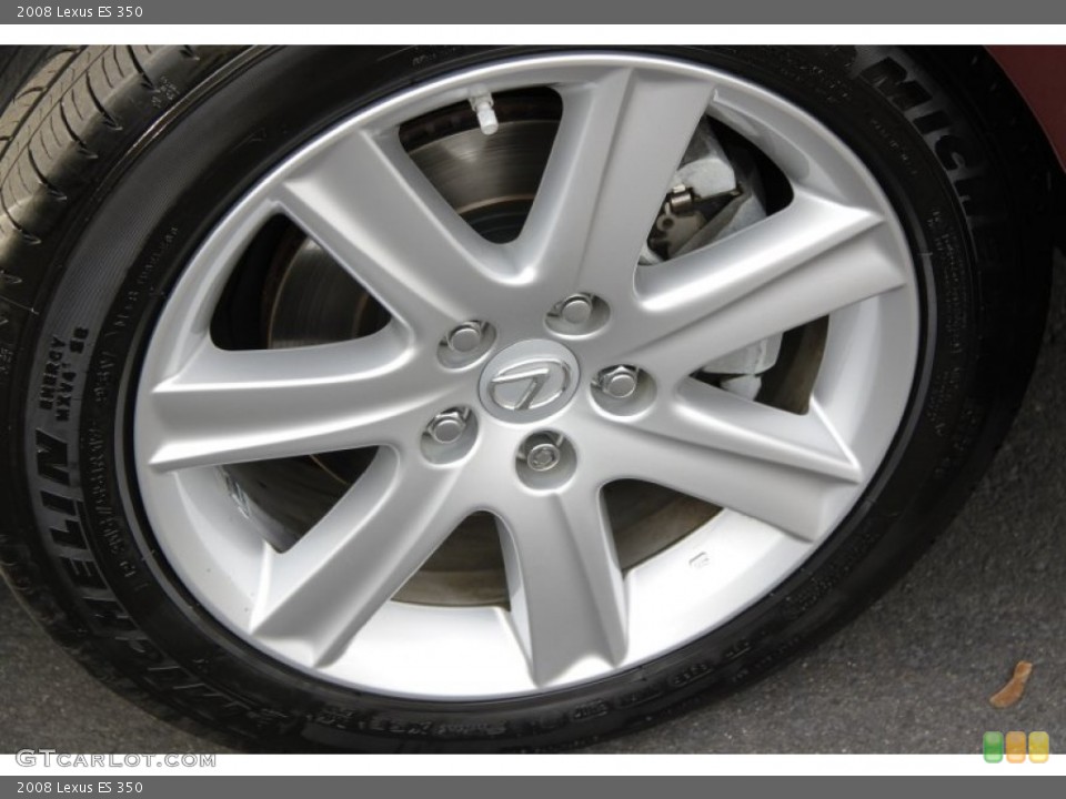 2008 Lexus ES 350 Wheel and Tire Photo #56094857