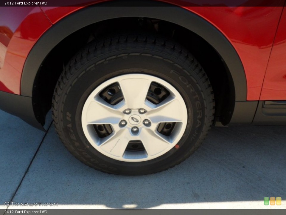 2012 Ford Explorer FWD Wheel and Tire Photo #56094962