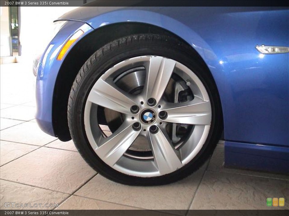 2007 BMW 3 Series 335i Convertible Wheel and Tire Photo #56094977