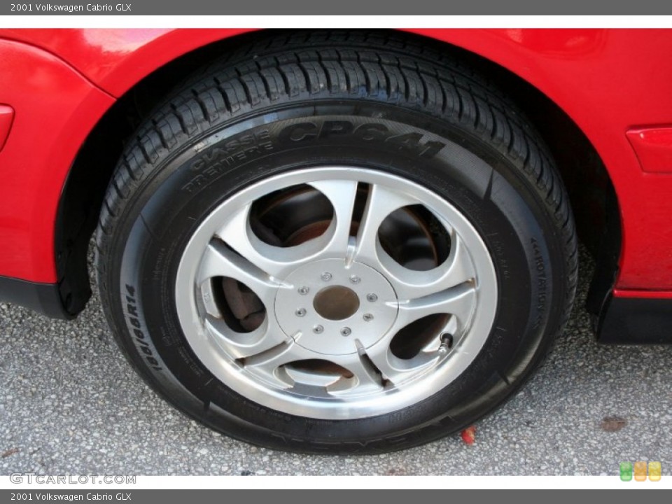 2001 Volkswagen Cabrio Custom Wheel and Tire Photo #56100527