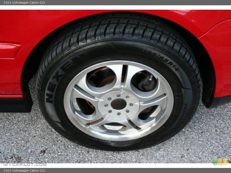 2001 Volkswagen Cabrio Custom Wheel and Tire Photo #56100545