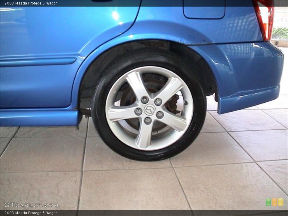 2003 Mazda Protege 5 Wagon Wheel and Tire Photo #56102051