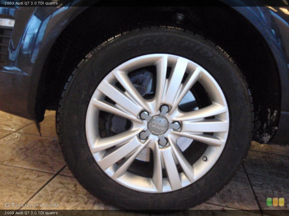 2009 Audi Q7 3.0 TDI quattro Wheel and Tire Photo #56110918