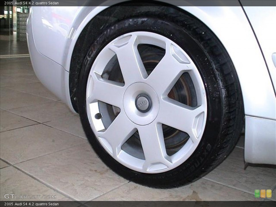 2005 Audi S4 4.2 quattro Sedan Wheel and Tire Photo #56113561