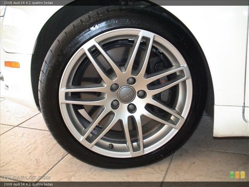 2008 Audi S4 4.2 quattro Sedan Wheel and Tire Photo #56116079
