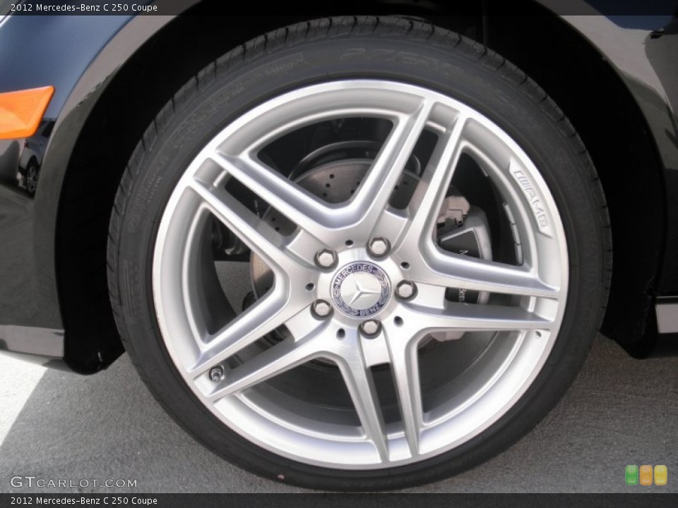 2012 Mercedes-Benz C 250 Coupe Wheel and Tire Photo #56118308