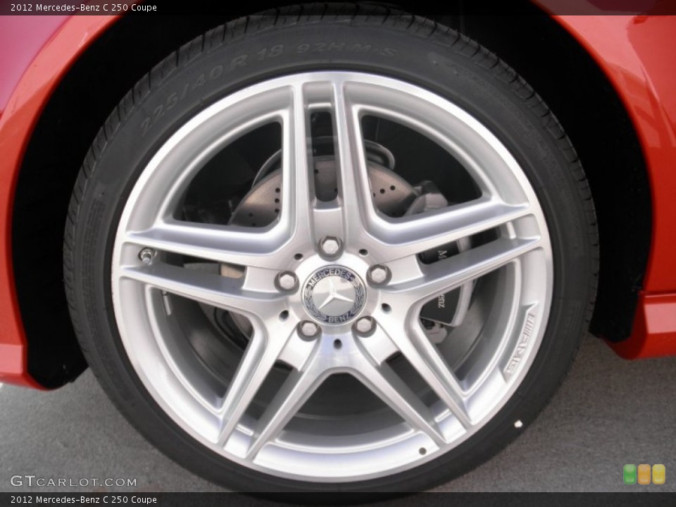 2012 Mercedes-Benz C 250 Coupe Wheel and Tire Photo #56118377