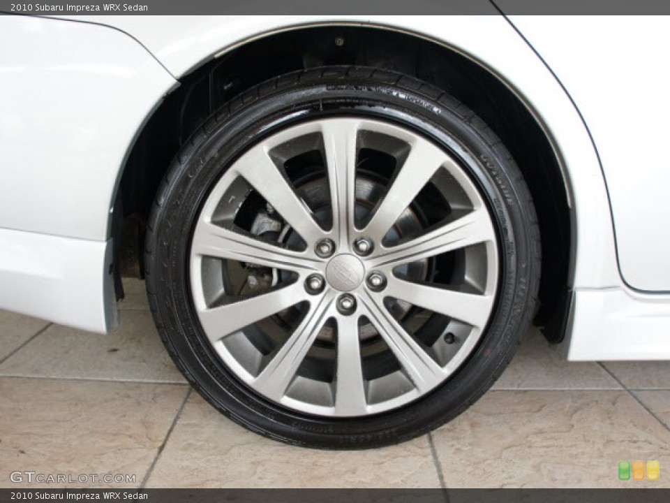 2010 Subaru Impreza WRX Sedan Wheel and Tire Photo #56118539