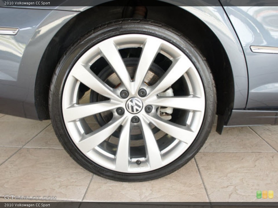 2010 Volkswagen CC Sport Wheel and Tire Photo #56118839