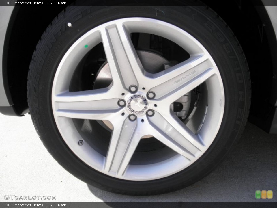 2012 Mercedes-Benz GL 550 4Matic Wheel and Tire Photo #56118860