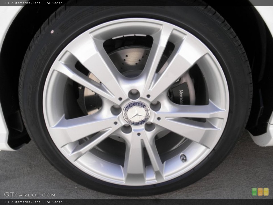 2012 Mercedes-Benz E 350 Sedan Wheel and Tire Photo #56119770