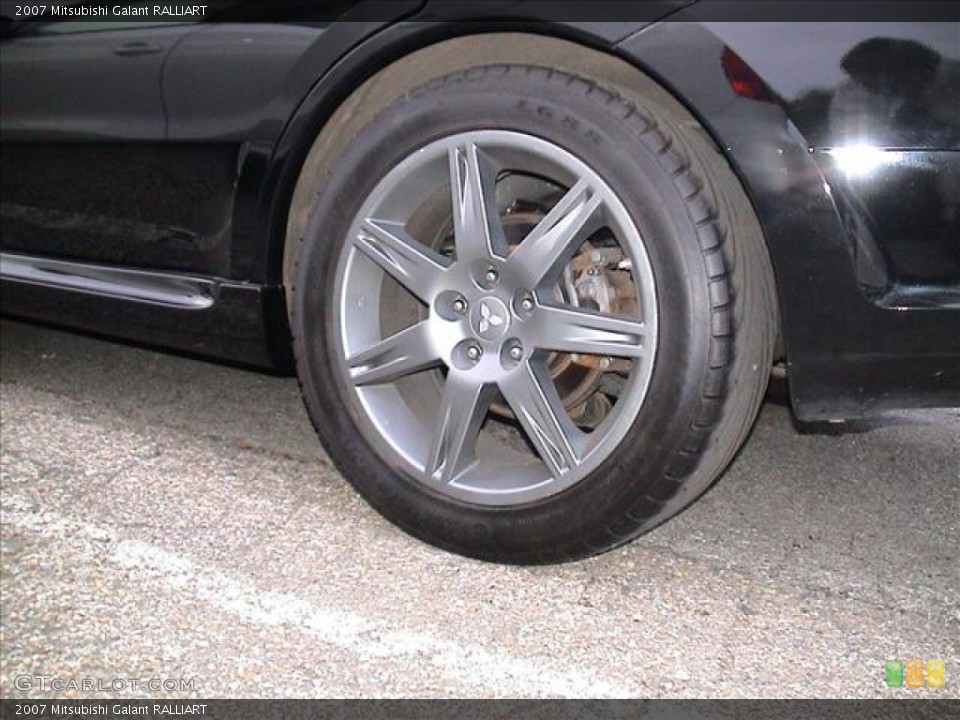 2007 Mitsubishi Galant RALLIART Wheel and Tire Photo #56120342