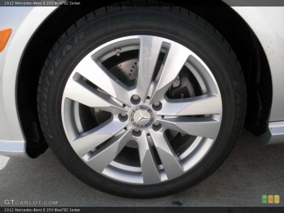 2012 Mercedes-Benz E 350 BlueTEC Sedan Wheel and Tire Photo #56120471