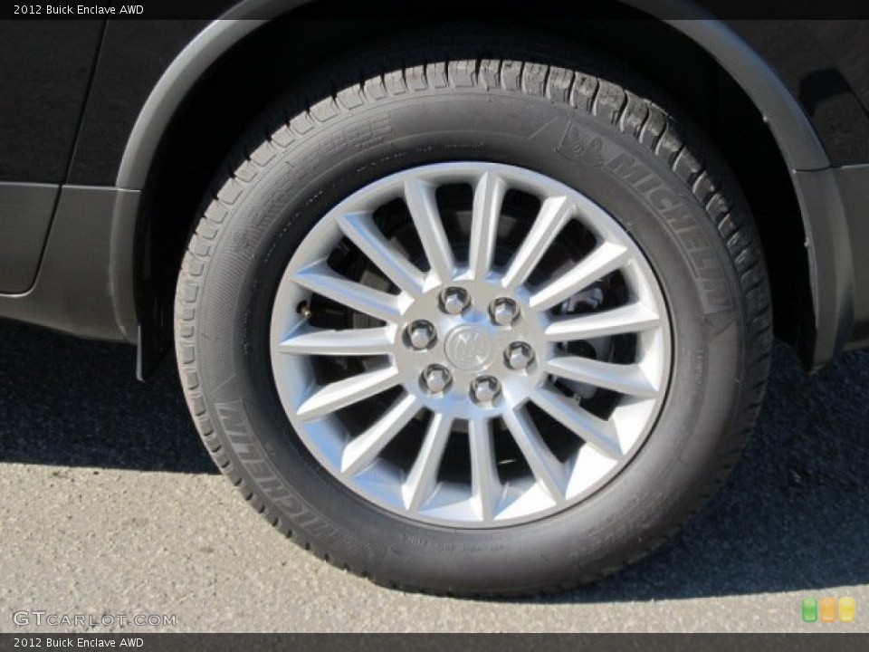 2012 Buick Enclave AWD Wheel and Tire Photo #56120516