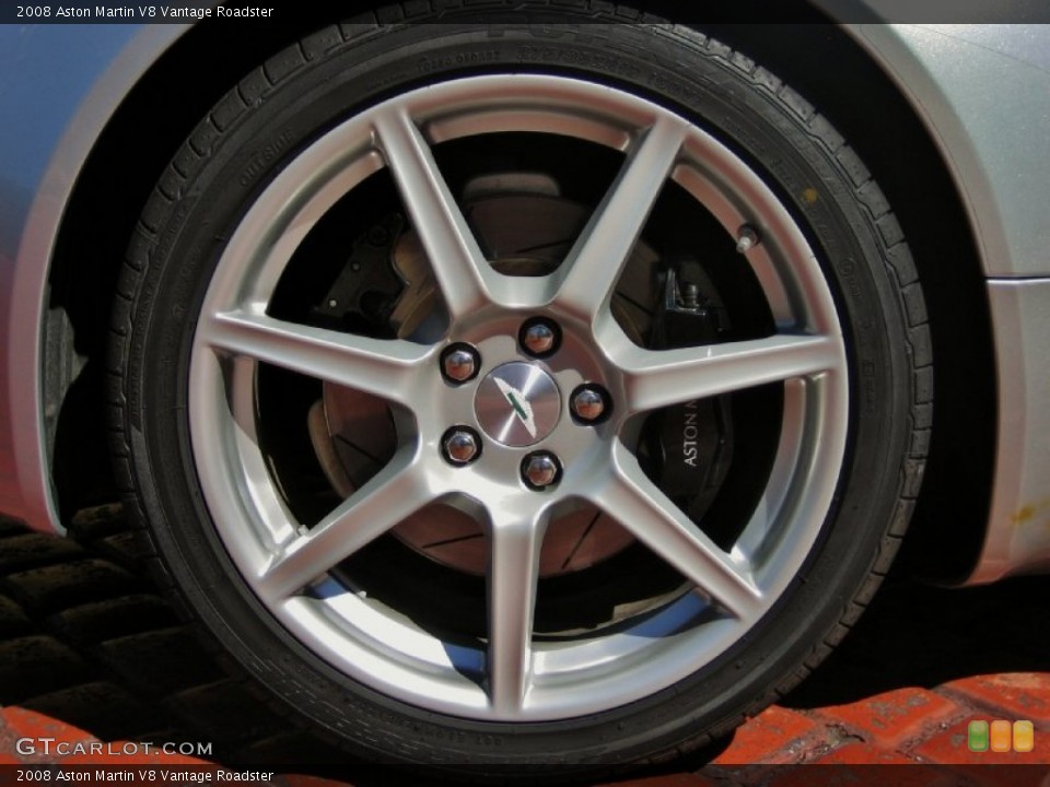 2008 Aston Martin V8 Vantage Roadster Wheel and Tire Photo #56129399