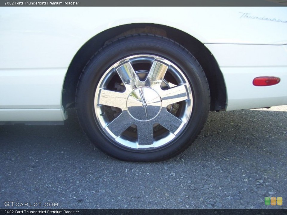 2002 Ford Thunderbird Premium Roadster Wheel and Tire Photo #56131199