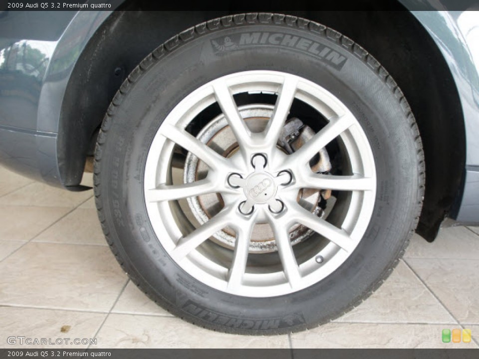 2009 Audi Q5 3.2 Premium quattro Wheel and Tire Photo #56131958
