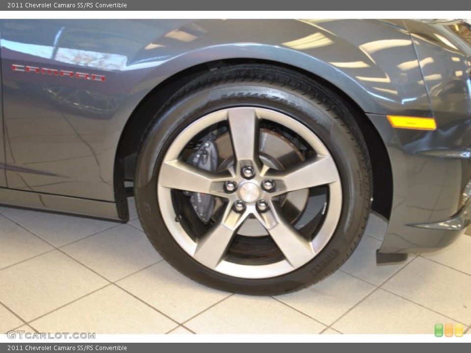 2011 Chevrolet Camaro SS/RS Convertible Wheel and Tire Photo #56136440