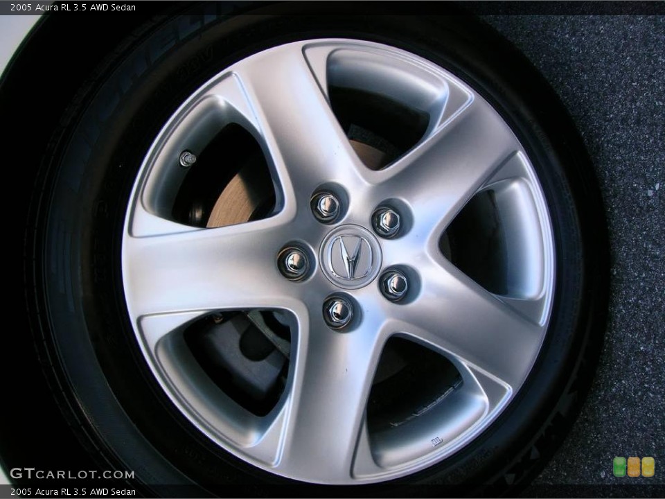 2005 Acura RL 3.5 AWD Sedan Wheel and Tire Photo #5613823