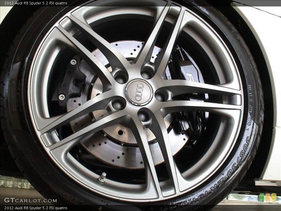 2012 Audi R8 Spyder 5.2 FSI quattro Wheel and Tire Photo #56139296